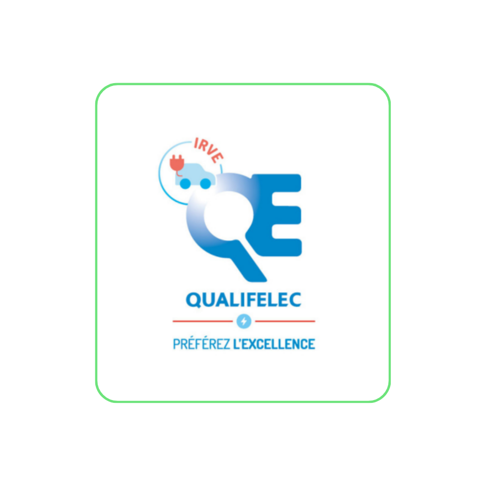 Pictogramme de la certification qualifelec IRVE