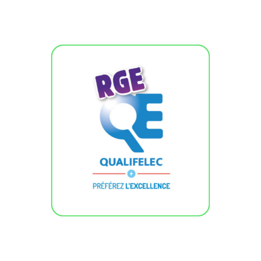 Pictogramme de la certification qualifelec RGE
