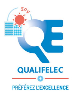spv-qualifelec-logo Logo illustrant la certification Qualifelec SPV accordée à La Borne Electrique