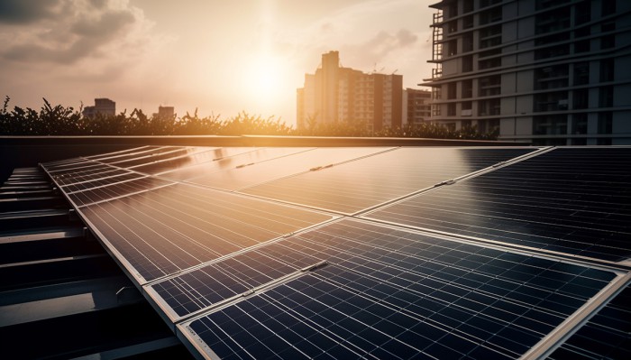 panneaux solaire toît copropriété